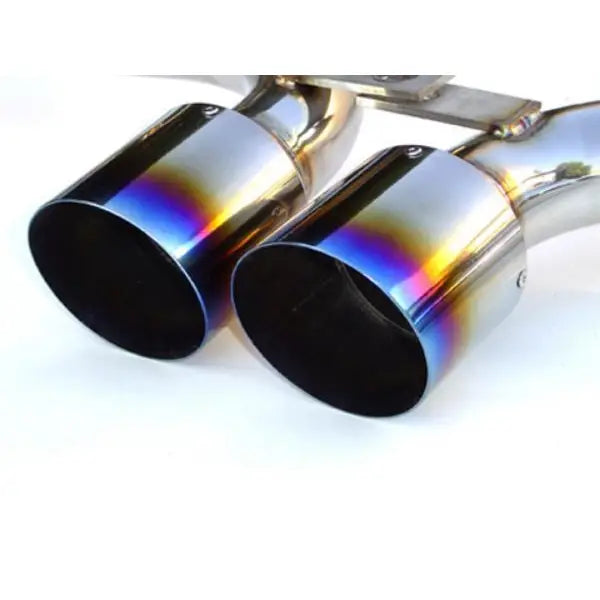 Invidia HS03MCSGTT Invidia 03-04 Mini Cooper S 60mm (80mm tip) Titanium Tip Cat-back Exhaust *OVERSIZE SHIPPING* - HS03MCSGTT