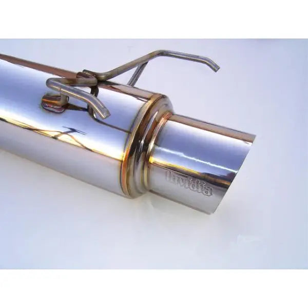Invidia HS06HF1GTP Invidia 06-08 Honda Fit 50mm (101mm tip) Cat-back Exhaust - HS06HF1GTP
