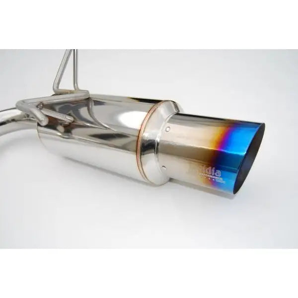 Invidia HS08STIGTT Invidia 08-11 STi Hatch / 11 WRX Hatch Dual N1 Single Layer Titanium Tipped Cat-back Exhaust - HS08STIGTT