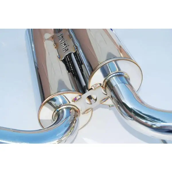 Invidia HS09N7ZGIT Invidia 09+ 370Z Gemini Single Layer Titanium Tip Cat-back Exhaust - HS09N7ZGIT