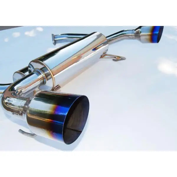 Invidia HS09N7ZGIT Invidia 09+ 370Z Gemini Single Layer Titanium Tip Cat-back Exhaust - HS09N7ZGIT