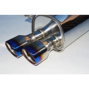 Invidia HS11STIG3T Invidia 11+ STI/WRX Sedan Only 76mm Q300 Titanium Tip Cat-back Exhaust - HS11STIG3T