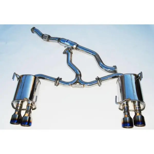 Invidia HS11STIG3T Invidia 11+ STI/WRX Sedan Only 76mm Q300 Titanium Tip Cat-back Exhaust - HS11STIG3T