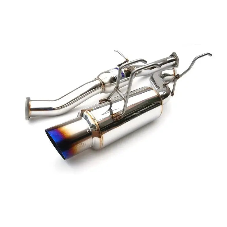 Invidia HS11STIGTT Invidia 08+ Subaru WRX/STI 4dr N1 Twin Outlet Single Layer Tip Titanium Cat-Back Exhaust - HS11STIGTT