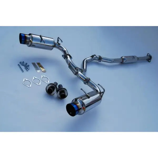 Invidia HS12SSTGTT Invidia 12 Scion FRS/BRZ 60mm N1 Ti-Tip Cat- Back Exhaust - HS12SSTGTT