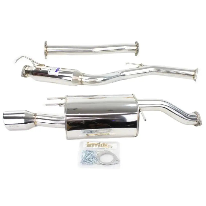 Invidia HS14HC2G3S Invidia 14-15 Honda Civic Si K24 Coupe Q300 Rolled Stainless Steel Tip Cat-back Exhaust - HS14HC2G3S
