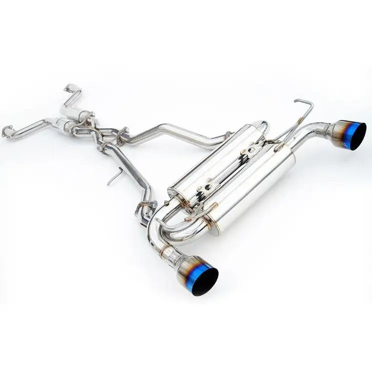 Invidia HS14IQ5GID Invidia 14+ Infiniti Q50 Gemini w/ Rolled Titanium Tips Cat-Back Exhaust - HS14IQ5GID