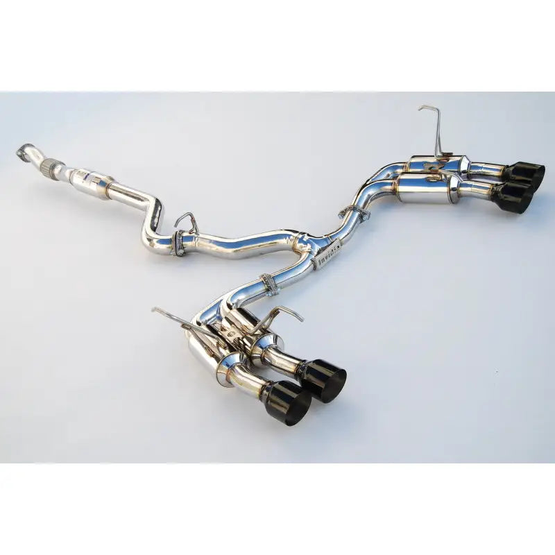 Invidia HS15STIGM4SB Invidia 2015+ Subaru WRX / STI Gemini/R400 Single Layer Quad Black Tip Cat-Back Exhaust - HS15STIGM4SB
