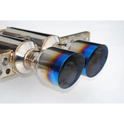 Invidia HS17CHB7GM2ST Invidia 2017+ Honda Civic Hatchback Sport/Sport Touring Gemini Titanium Tip Cat-back Exhaust - HS17CHB7GM2ST