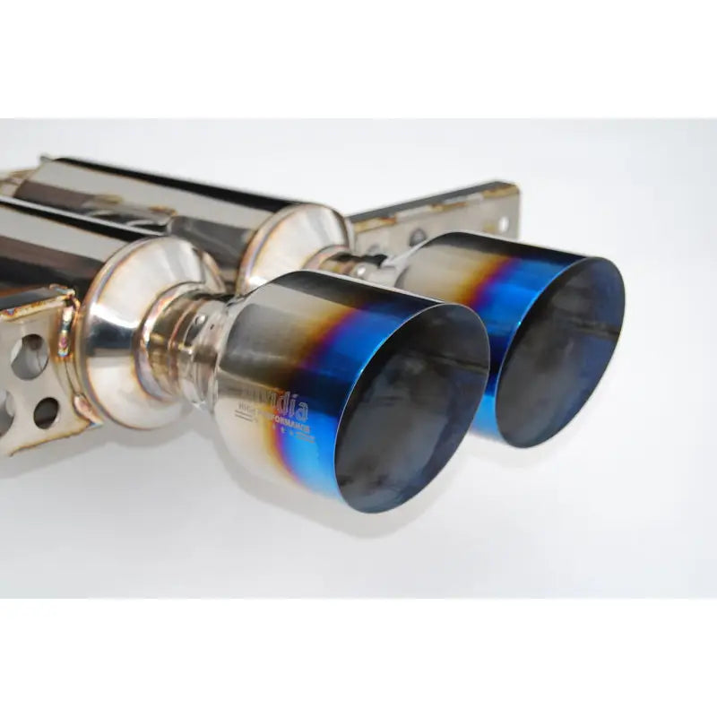 Invidia HS17CHB7GM2ST Invidia 2017+ Honda Civic Hatchback Sport/Sport Touring Gemini Titanium Tip Cat-back Exhaust - HS17CHB7GM2ST