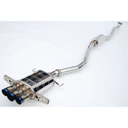Invidia HS17CHB7Q33ST Invidia 17+ Honda Civic SI Hatchback Q300 Triple Titanium Tip Cat-back Exhaust - HS17CHB7Q33ST