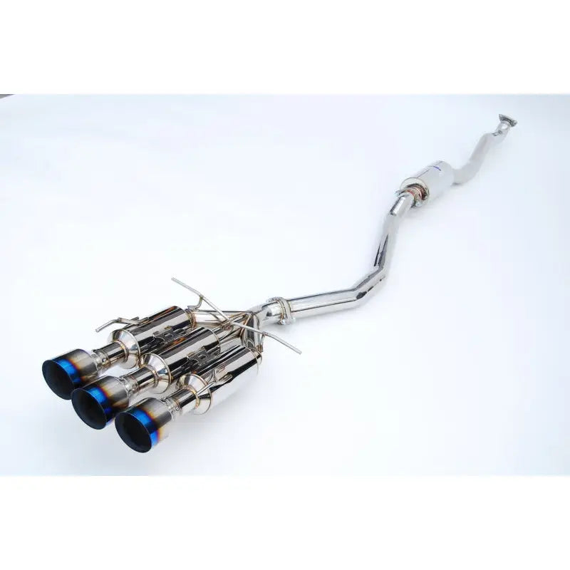 Invidia HS17CS27GM3ST Invidia 17+ Honda Civic SI Coupe Gemini Triple Titanium Tip Cat-back Exhaust - HS17CS27GM3ST