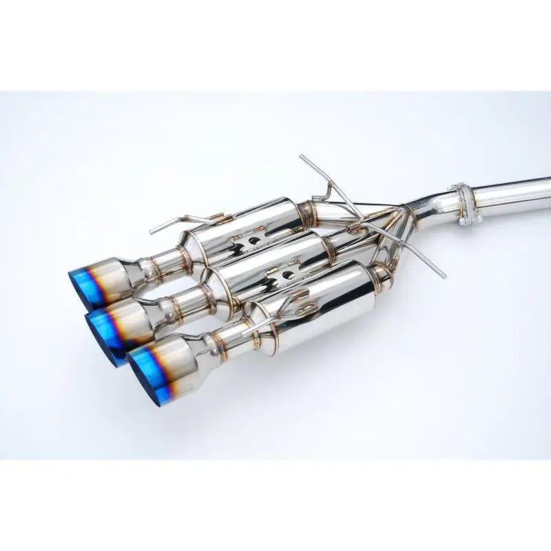 Invidia HS17CS27GM3ST Invidia 17+ Honda Civic SI Coupe Gemini Triple Titanium Tip Cat-back Exhaust - HS17CS27GM3ST