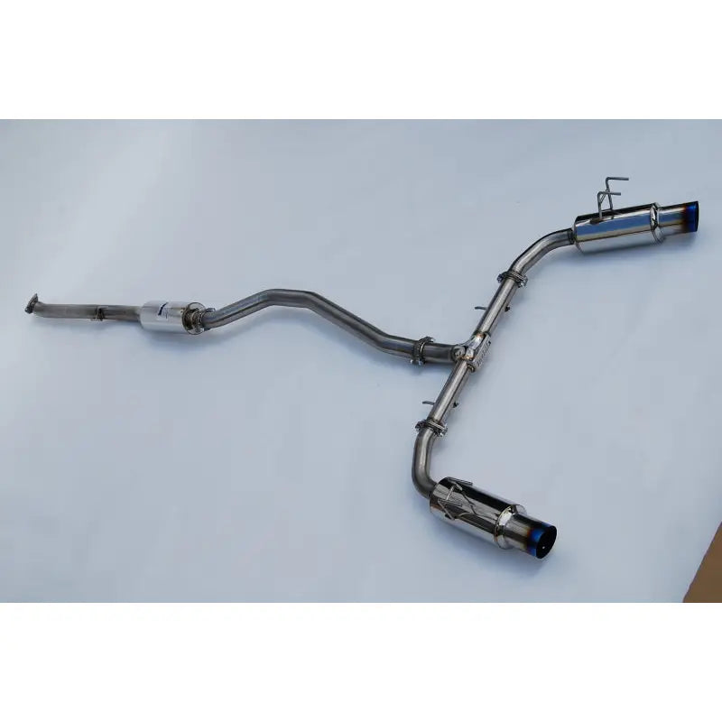 Invidia HS22HS4GD1STL Invidia 2022+ Honda Civic Si (1.5T) 70mm N1 Cat Back Exhaust - Burnt TI Tips