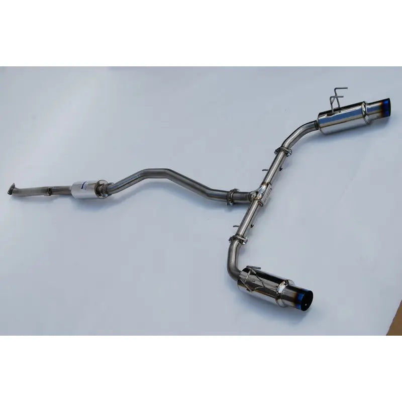Invidia HS22HS4GD1STL Invidia 2022+ Honda Civic Si (1.5T) 70mm N1 Cat Back Exhaust - Burnt TI Tips