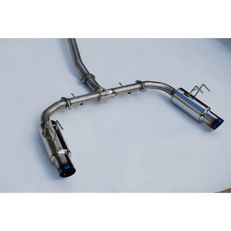 Invidia HS22HS4GD1STL Invidia 2022+ Honda Civic Si (1.5T) 70mm N1 Cat Back Exhaust - Burnt TI Tips