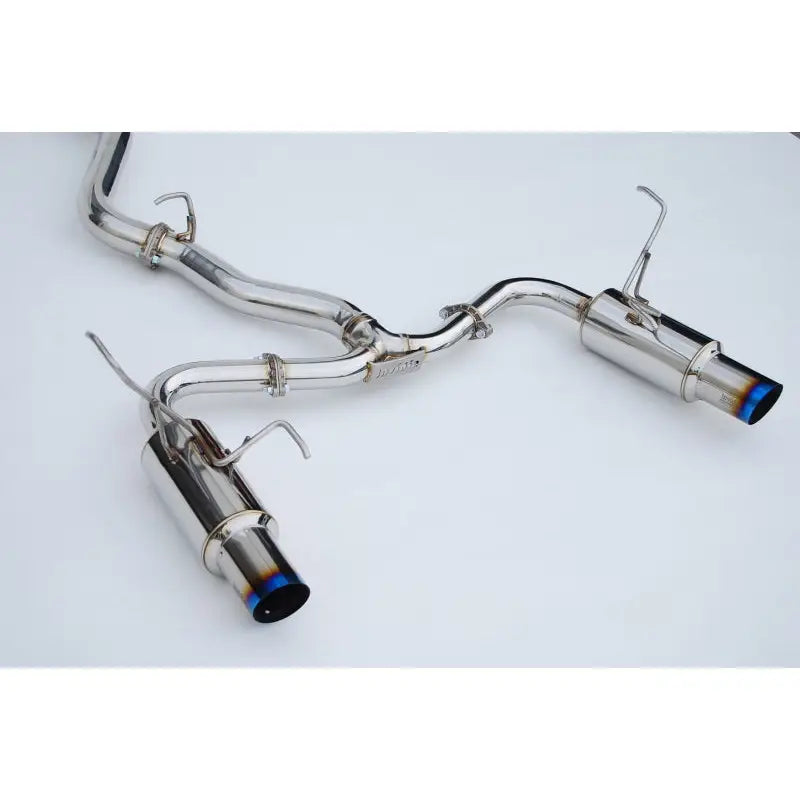 Invidia HS22WRXGTT Invidia 2022+ Subaru WRX N1 Twin Outlet Single Layer Tip Cat-Back Exhaust - HS22WRXGTT