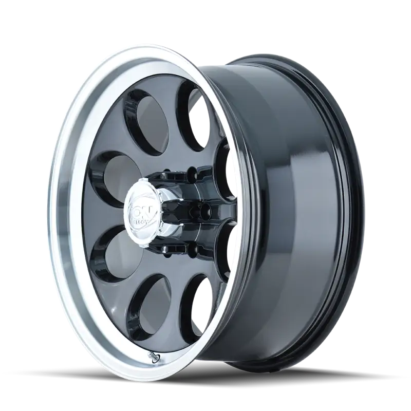ION Type 171 17x9 / 5x139.7 BP / 0mm Offset / 108mm Hub Black/Machined Wheel - Truck & Automotive