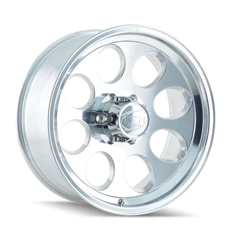 ION Wheels 171-7970P ION Type 171 17x9 / 8x170 BP / 0mm Offset / 130.8mm Hub Polished Wheel