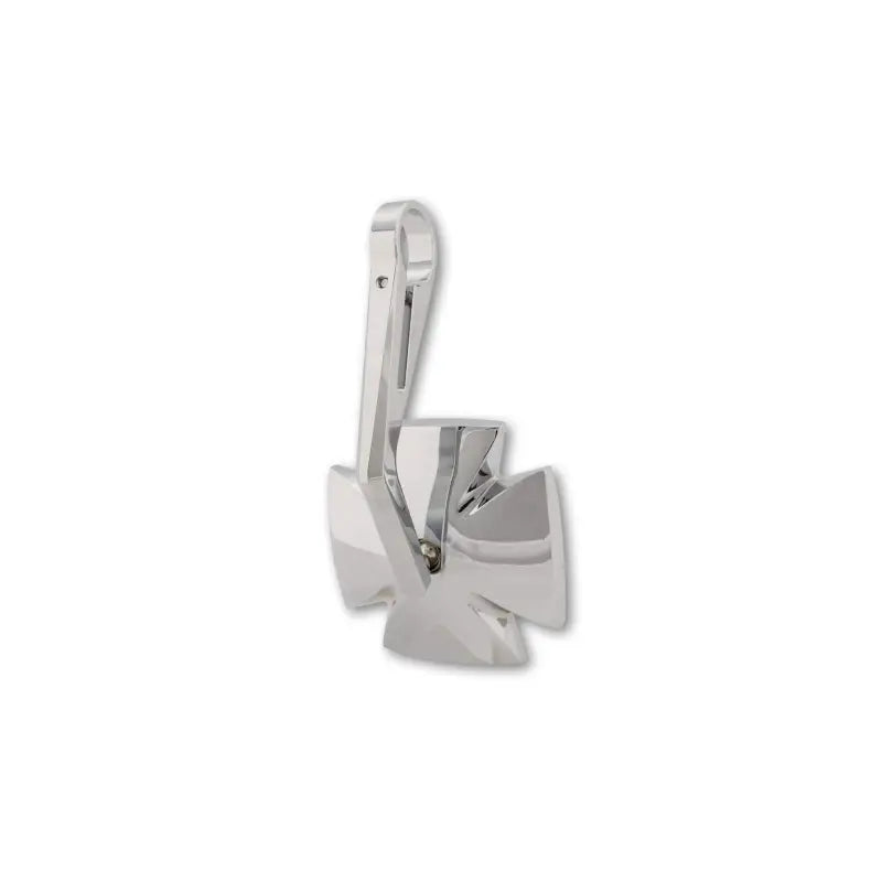 Iron Cross Bar End Mirror Each Chrome 