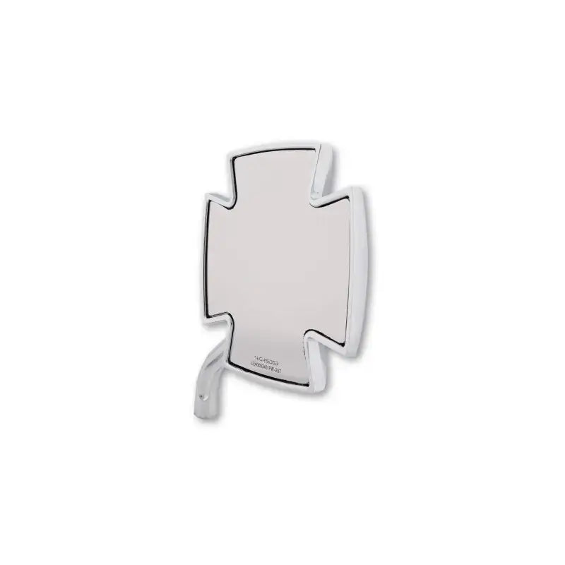 Iron Cross Mirror Pair Chrome 