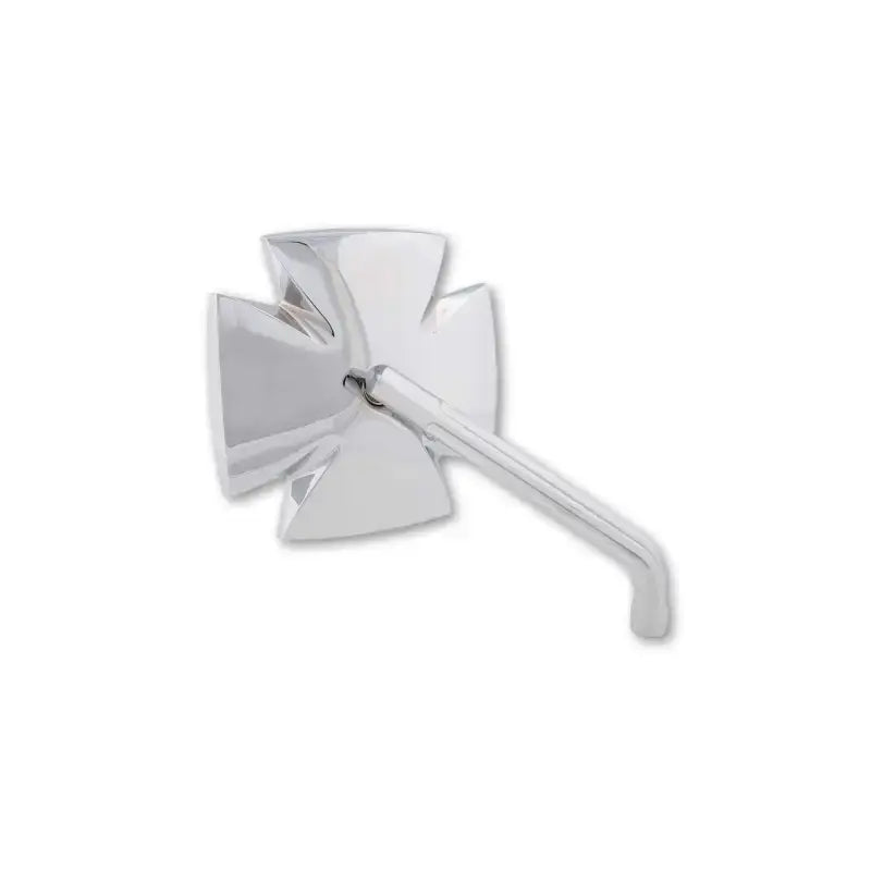 HIGHSIDER Iron Cross Mirror Pair Chrome for Powersports