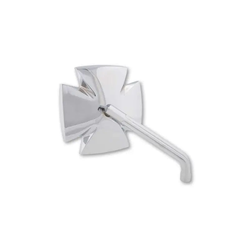 HIGHSIDER Iron Cross Mirror Pair Chrome for Powersports