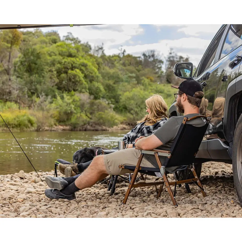 Ironman 4X4 Canvas Material For Comfort Camping Chair Ichair0012 - Aluminum Quick Fold Event