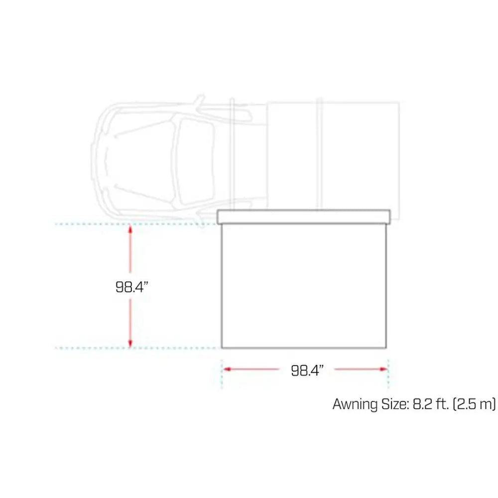 Ironman 4X4 Iawningxt2.5M Awning