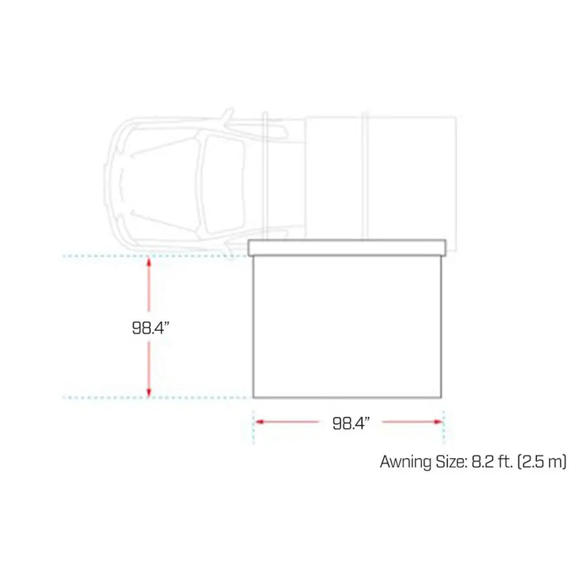 Ironman 4X4 Iawningxt2.5M Awning