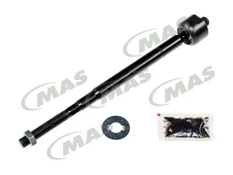 Black Dorman IS426 tie rod end with hardware for steering adjustment and repair