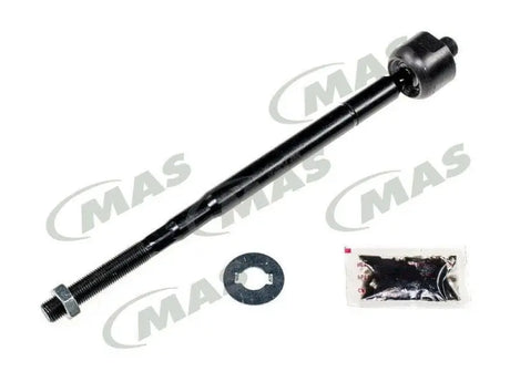 Black Dorman IS426 tie rod end with hardware for steering adjustment and repair
