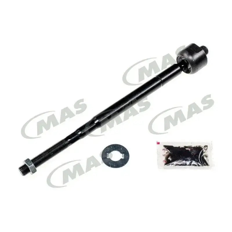 Black Dorman IS426 tie rod end with hardware for steering adjustment and repair