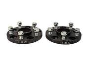 ISC Suspension Lexus/Toyota 5x114.3 Hub Centric (60 Hub Bore) Wheel Spacers 15mm Black (Pair) - WSLX15B