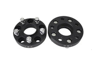ISC Suspension Nissan 5x114.3 Hub Centric (66 Hub Bore) Wheel Spacers 25mm Black (Pair) - WSNS25B