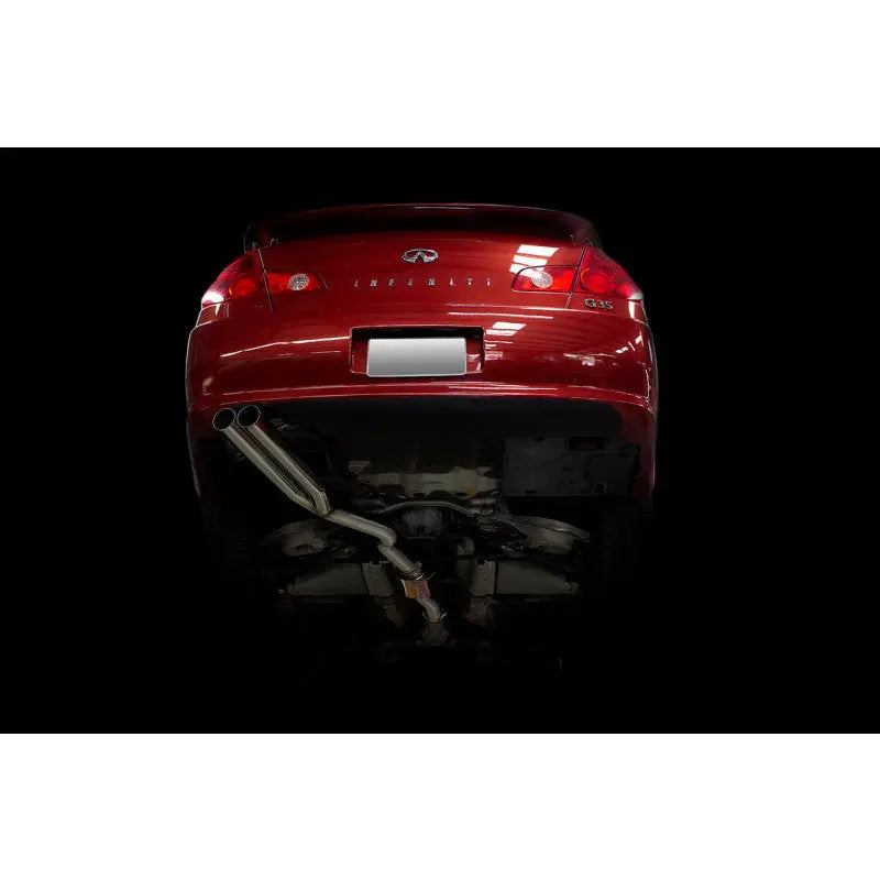 ISR Performance IS-EPDUAL-G35SDN ISR Performance EP (Straight Pipes) Dual Tip Exhaust - 05-06 Infiniti G35 Sedan
