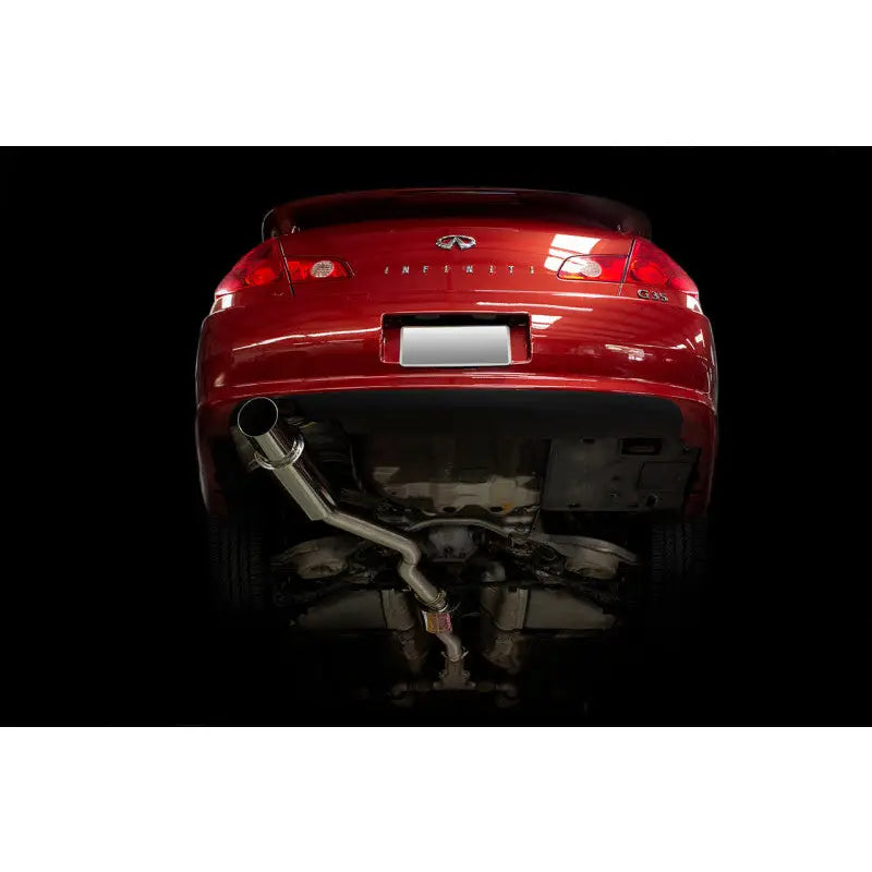 ISR Performance IS-GT-G35SDN ISR Performance GT Single Exhaust - 05-06 Infiniti G35 Sedan