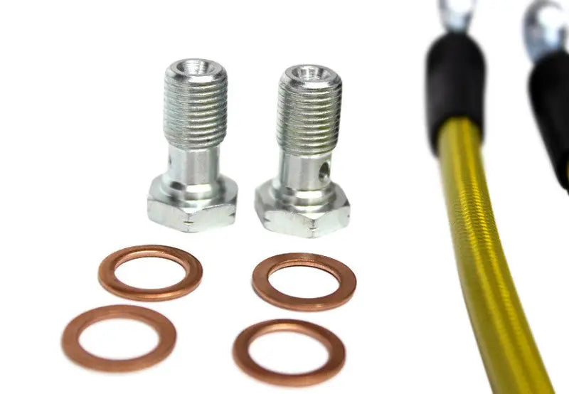 ISR Performance Stainless Steel Rear Brake Lines - Nissan 240sx (S13/S14) - Truck & Automotive