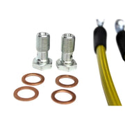 ISR Performance IS-NIS-1225REARS ISR Performance Stainless Steel Rear Brake Lines - Nissan 240sx (S13/S14)