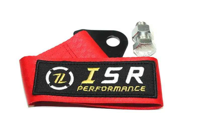 ISR Performance Universal Racing Tow Strap - Red - Truck & Automotive
