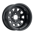 ITP Delta Steel 14x7 / 4x110 BP / 5+2 Offset Black Wheel - ITP