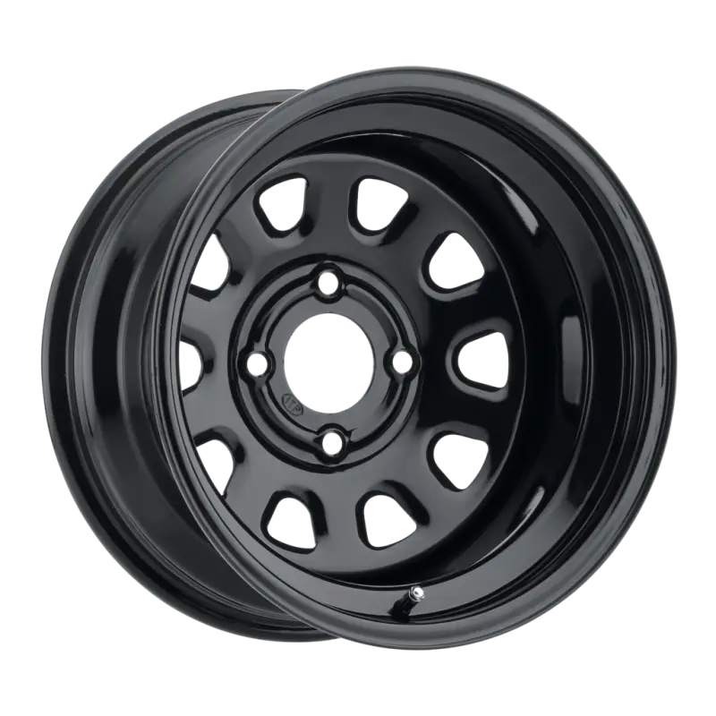 ITP Delta Steel 14x7 / 4x110 BP / 5+2 Offset Black Wheel - ITP