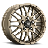 ITP Hurricane 14x7 / 4x110 BP / 5+2 Offset Bronze Wheel - RV and Auto Parts