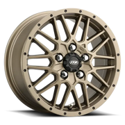 ITP Hurricane 14x7 / 4x110 BP / 5+2 Offset Bronze Wheel - RV and Auto Parts