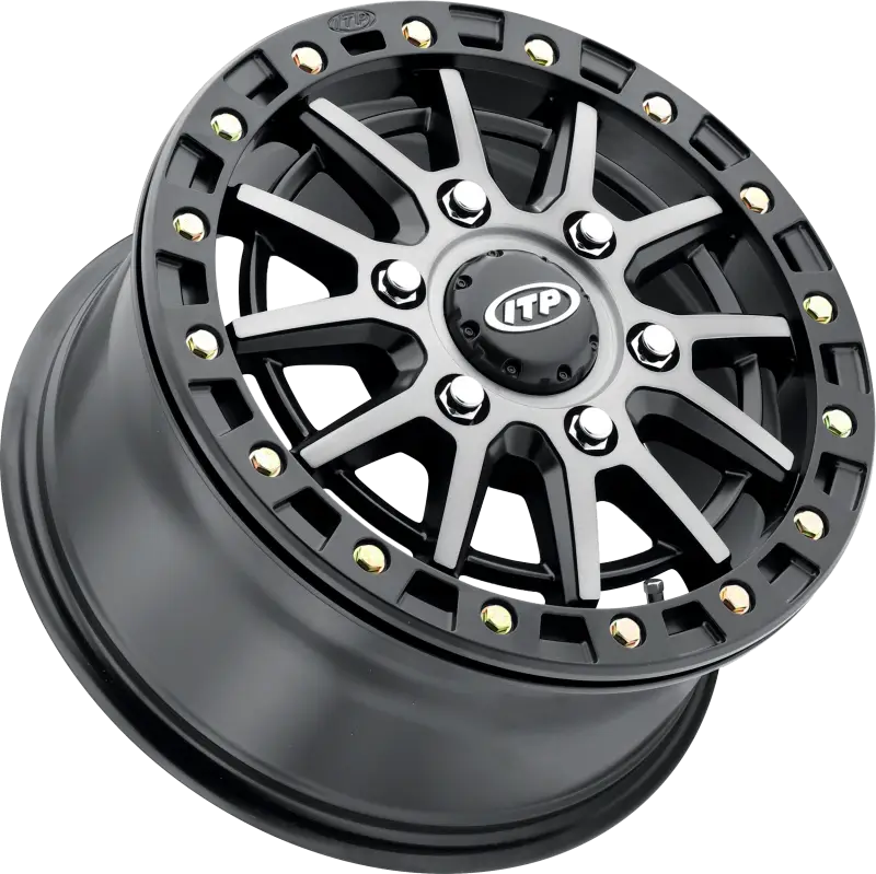 Sd10 Grey / Blk Ring 15x7 6/5.5 6+1 - ITP