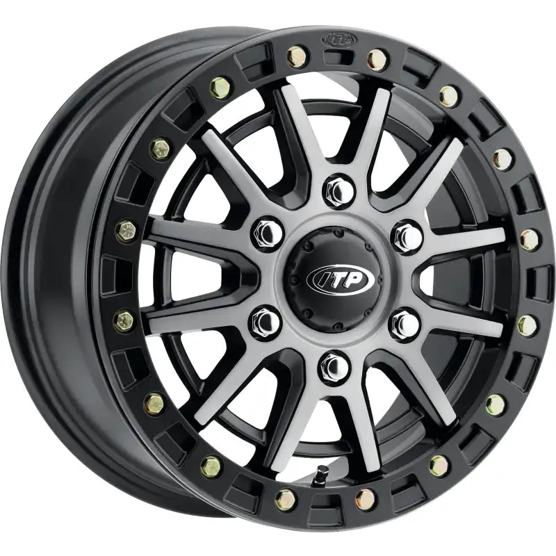 Sd10 Grey / Blk Ring 15x7 6/5.5 6+1 - ITP