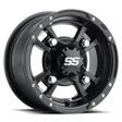 ITP SS 112 9x8 / 4x115 BP / 3+5 Offset Black Wheel - RV and Auto Parts