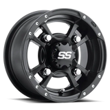 ITP SS 112 9x8 / 4x115 BP / 3+5 Offset Black Wheel - RV and Auto Parts