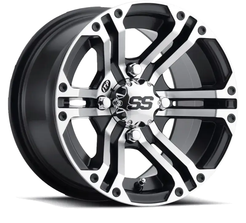 ITP SS 212 12x7 / 4x137 BP / 5+2 Offset Machined Wheel - RV and Auto Parts