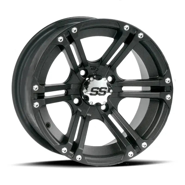ITP SS 212 14x6 / 4x110 BP / 4+2 Offset Black Wheel – RV and Auto Parts
